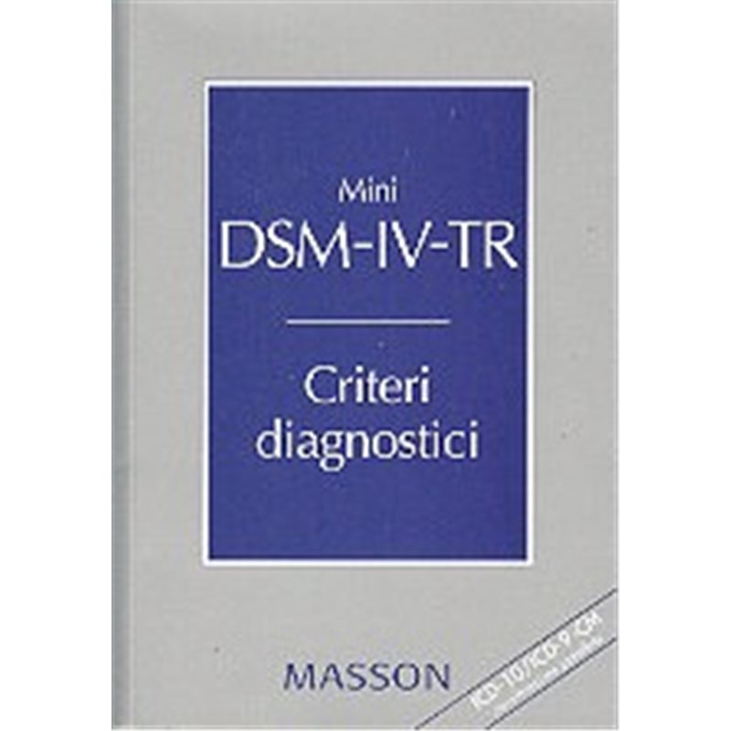 Mini DSM-IV-TR. Criteri diagnostici